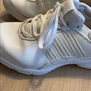 adidas Shoes - Adidas white cheer sneakers - like new adidas Shoes - Adidas white cheer sneakers - like new